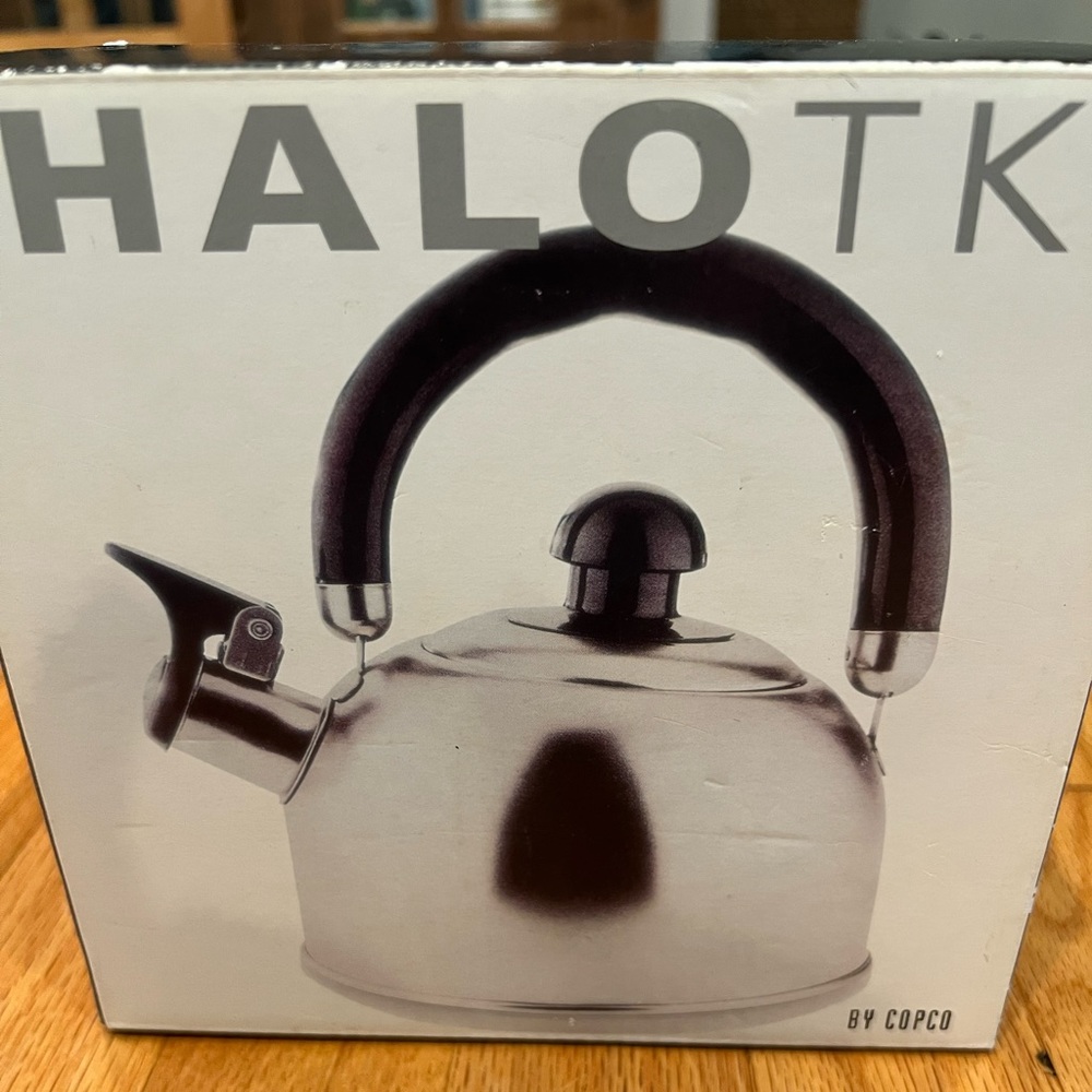 Tea kettle silver halo TK